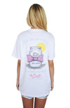 Southern Accents Tee in White by Lauren James - Country Club Prep