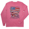 Southern Belle Pledge Long Sleeve in Crunchberry by Southern Fried Cotton - Country Club Prep