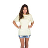 Southern Belle Raisin' Sail Pocket Tee in Yellow by Lauren James - Country Club Prep