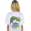 Southern Charm Tee in White by Lauren James - Country Club Prep