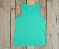 Southern Class Tank in Jockey Green by Southern Marsh - Country Club Prep