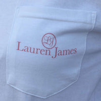 Southern Sayings Long Sleeve Tee in White by Lauren James - Country Club Prep