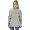 Strong As Coffee Long Sleeve Tee in Heather Grey by Jadelynn Brooke - Country Club Prep