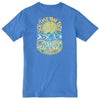 Sun, Sea & Sand Tee in Blue Stream by Southern Tide - Country Club Prep