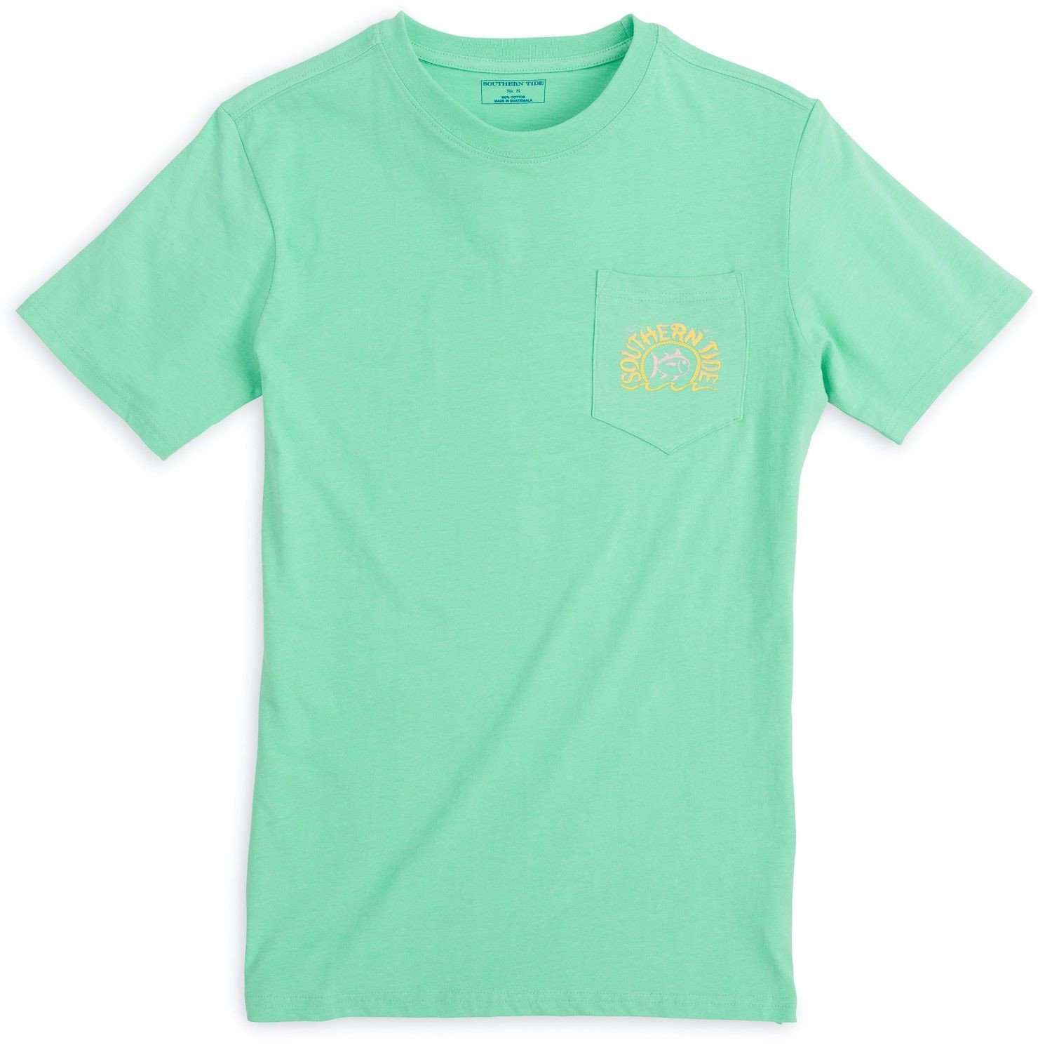 Sun, Sea & Sand Tee in Seaglass by Southern Tide - Country Club Prep