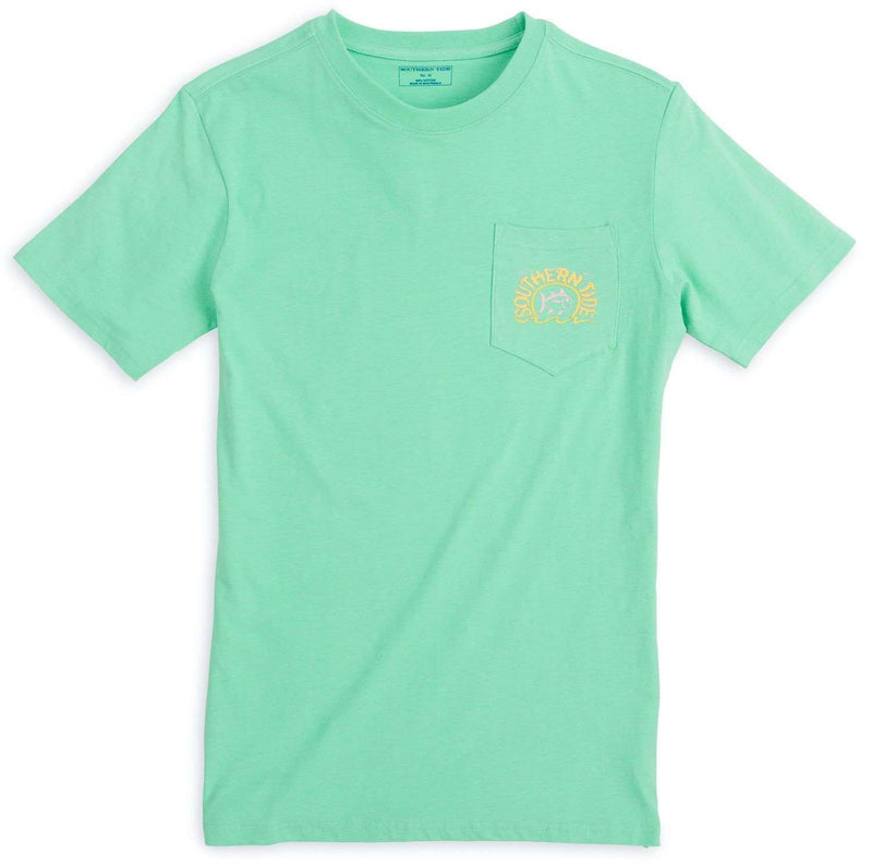 Sun, Sea & Sand Tee in Seaglass by Southern Tide - Country Club Prep