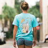 Sweet Tea Tee in Lagoon Blue by Lily Grace - Country Club Prep
