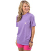 Take Time To Coast Pocket Tee Shirt in Lilac Purple by Southern Tide - Country Club Prep