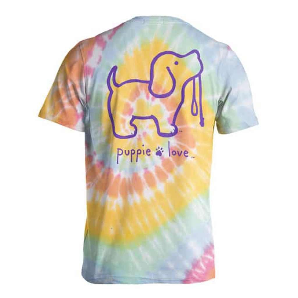 Tie Dye Pup 2 Tee by Puppie Love - Country Club Prep