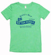 Vintage Old Rip Van Winkle Tee in Green by Pappy Van Winkle - Country Club Prep