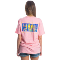 Watching the Tide Roll Away Pocket Tee in Cotton Candy Pink by Lauren James - Country Club Prep