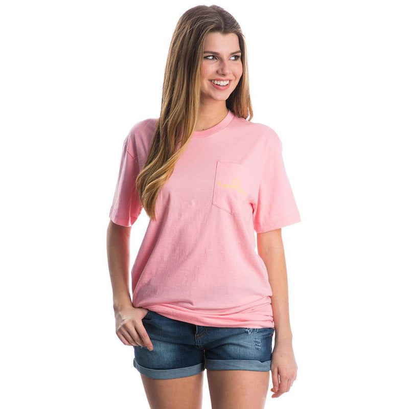 Watching the Tide Roll Away Pocket Tee in Cotton Candy Pink by Lauren James - Country Club Prep