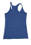 Women's Back to Back World War Champs Racerback Tank Top in Navy by Rowdy Gentleman - Country Club Prep