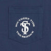 Women's Long Sleeve Skipjack Seal Tee in Nautical Navy by Southern Tide - Country Club Prep