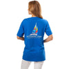 Women's Set Sail Tee in Legacy Blue by Southern Tide - Country Club Prep