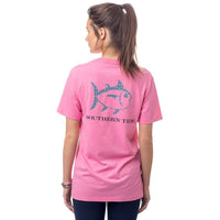Women's Skipjack Graphic T-Shirt in Smoothie Pink by Southern Tide - Country Club Prep