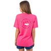 Women's Skipjack Seal Pocket Tee Shirt in Bloom Pink by Southern Tide - Country Club Prep