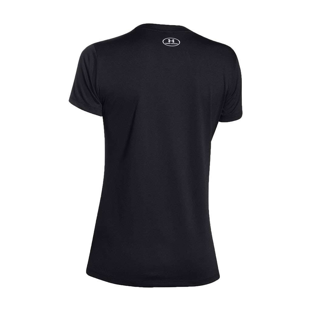 Women's UA Tech™ V-Neck in Black by Under Armour - Country Club Prep