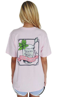You're the Mint to my Julep Tee in Pink by Lauren James - Country Club Prep