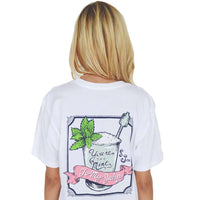 You're the Mint to my Julep Tee in White by Lauren James - Country Club Prep