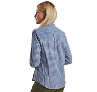 Bower Shirt in Navy Gingham by Barbour - Country Club Prep