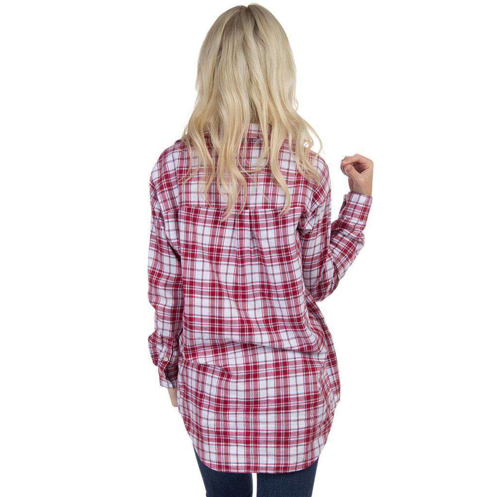 Boyfriend Flannel in Red by Lauren James - Country Club Prep