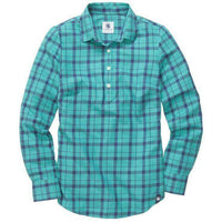 Brooks Popover in Claire Plaid by Southern Proper - Country Club Prep