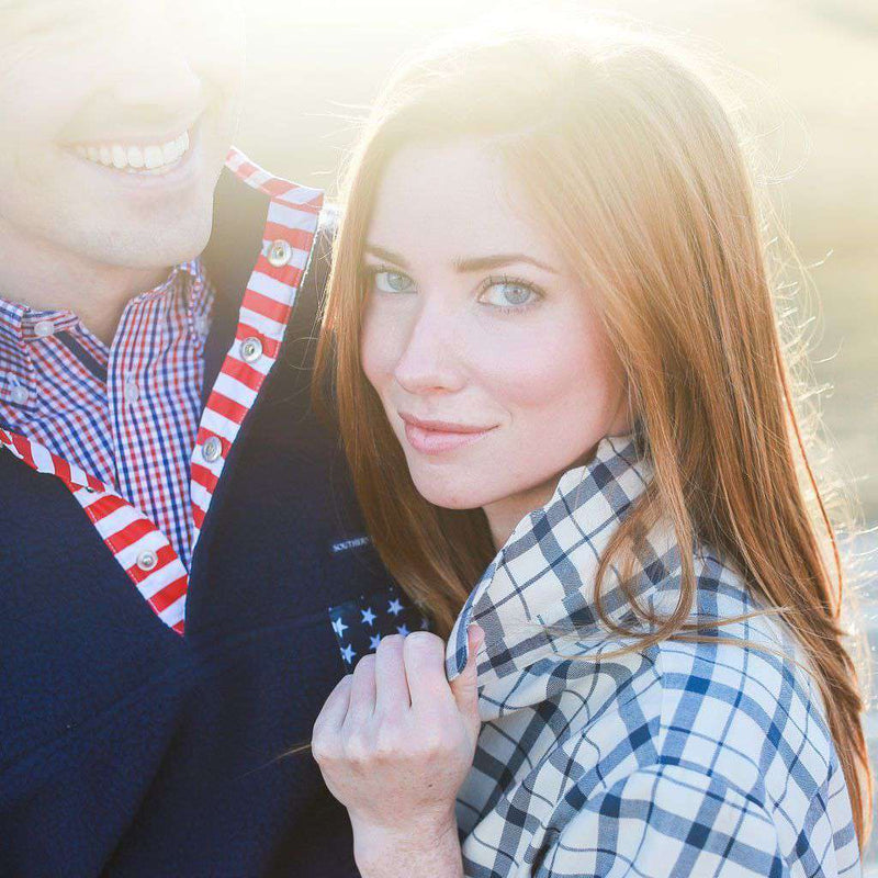 Brooks Popover in Hanna Plaid by Southern Proper - Country Club Prep