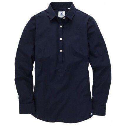 Brooks Popover in Navy by Southern Proper - Country Club Prep