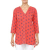 Classic Tunic in Coral Thistle by Hatley - Country Club Prep