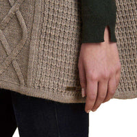 Court Cape in Oatmeal by Barbour - Country Club Prep