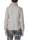 Elizabeth Shirt Silk in Polka Dots by Elizabeth McKay - Country Club Prep