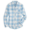 Hampton Buffalo Check Shirt in Sky Blue by Southern Tide - Country Club Prep