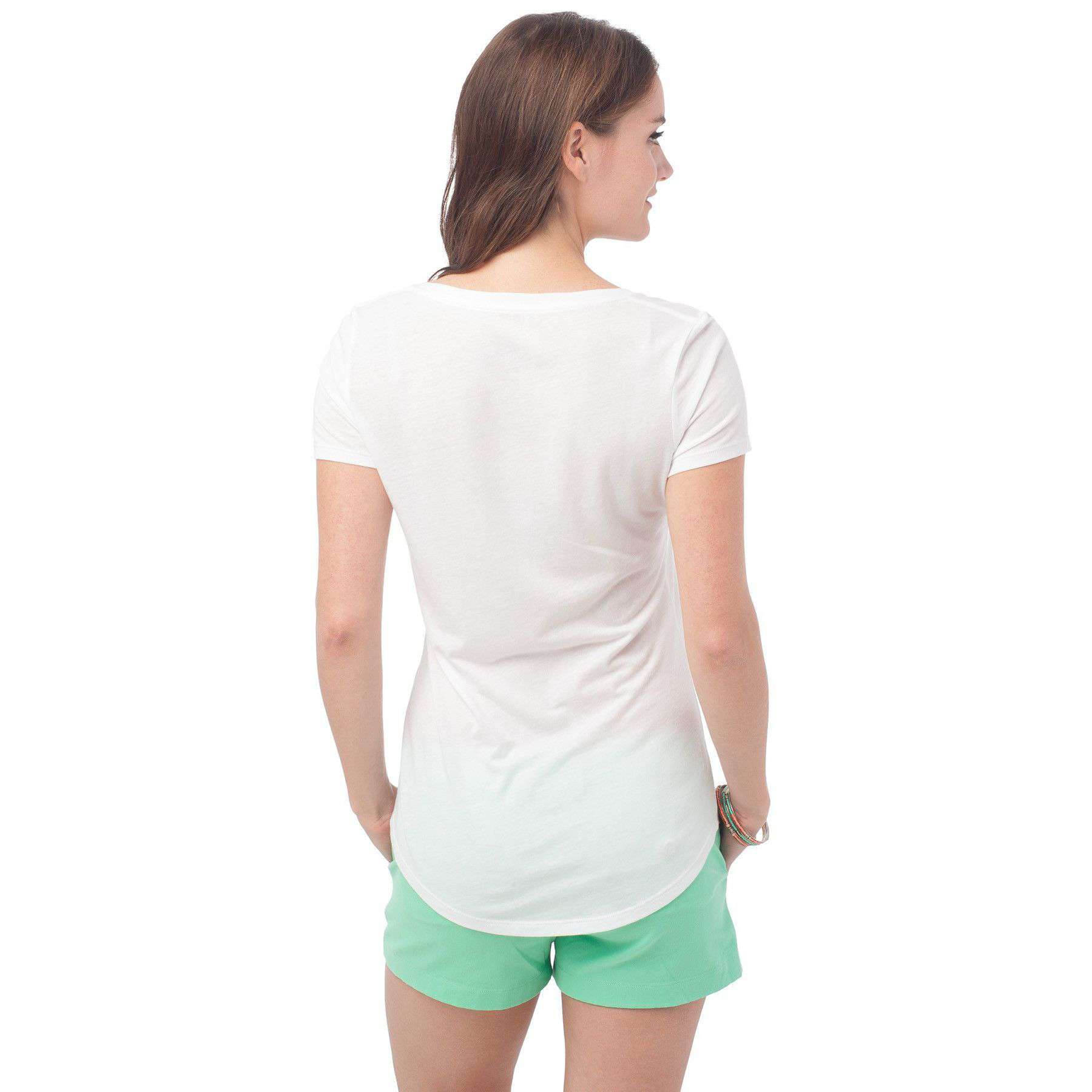 Katherine Tee in Classic White by Southern Tide - Country Club Prep