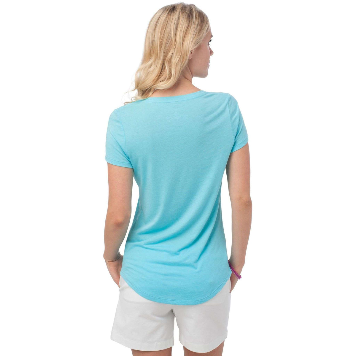 Katherine Tee in Crystal Blue by Southern Tide - Country Club Prep