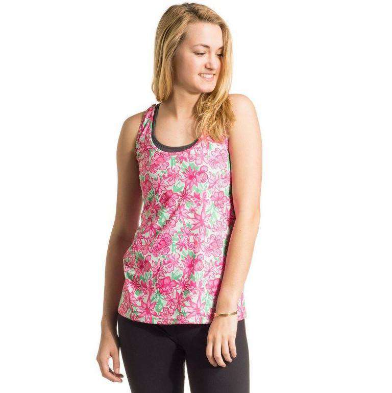 Let It Bloom Tank Top by Krass & Co. - Country Club Prep