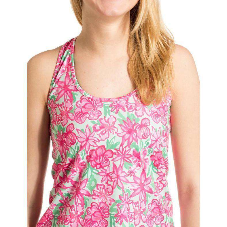 Let It Bloom Tank Top by Krass & Co. - Country Club Prep