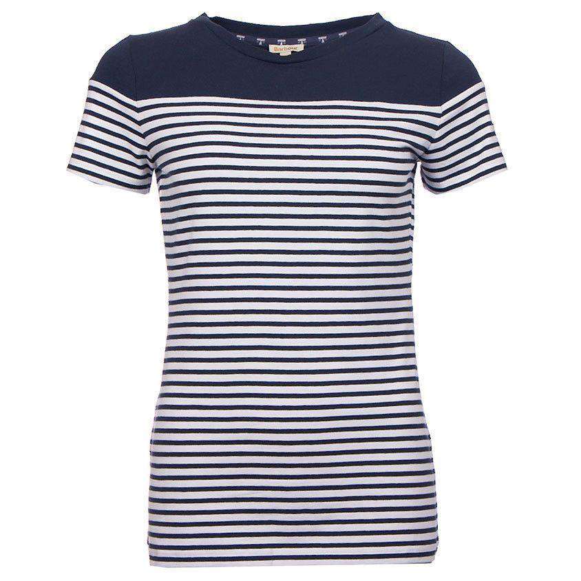 Teesport Top in Navy by Barbour - Country Club Prep