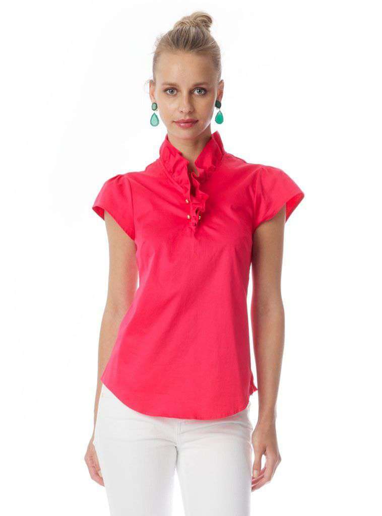 The Elizabeth Shirt in Hot Pink by Elizabeth McKay - Country Club Prep