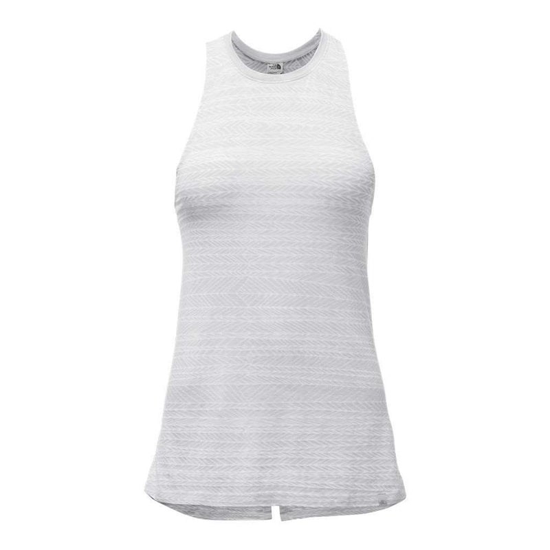 Women's Burn It Tank in White by The North Face - Country Club Prep