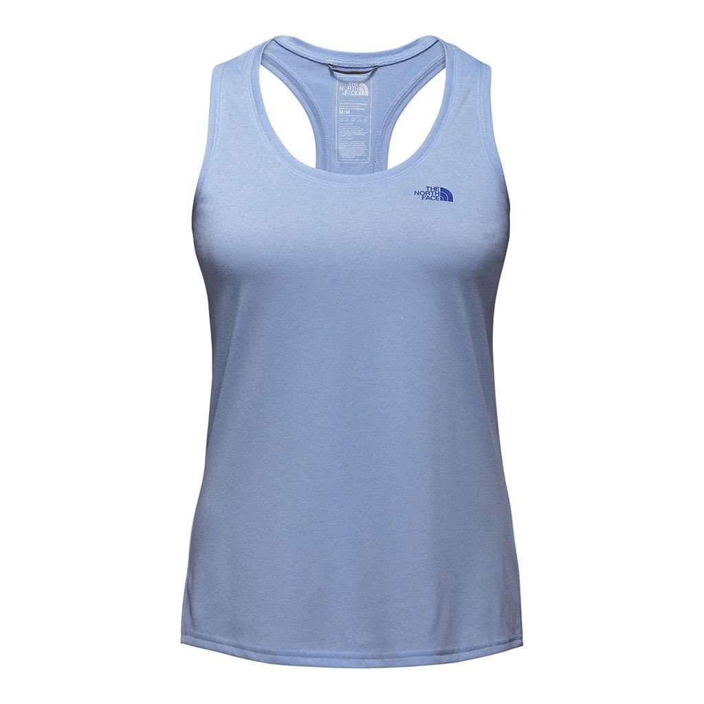 Women's Reaxion Amp Tank in Chambray Heather by The North Face - Country Club Prep