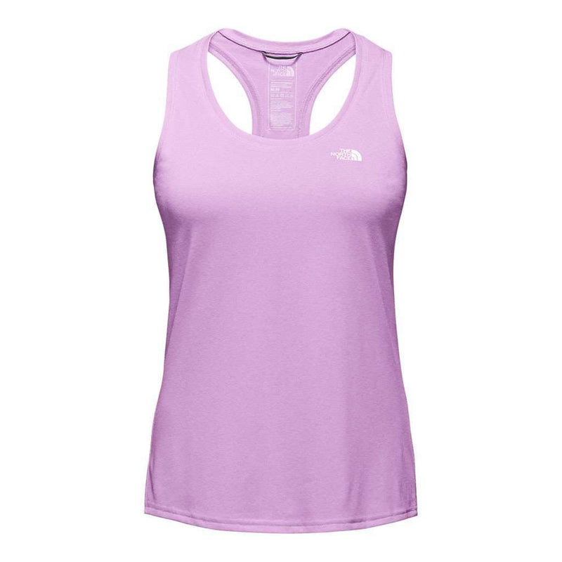 Women's Reaxion Amp Tank in Violet Tulle Heather by The North Face - Country Club Prep