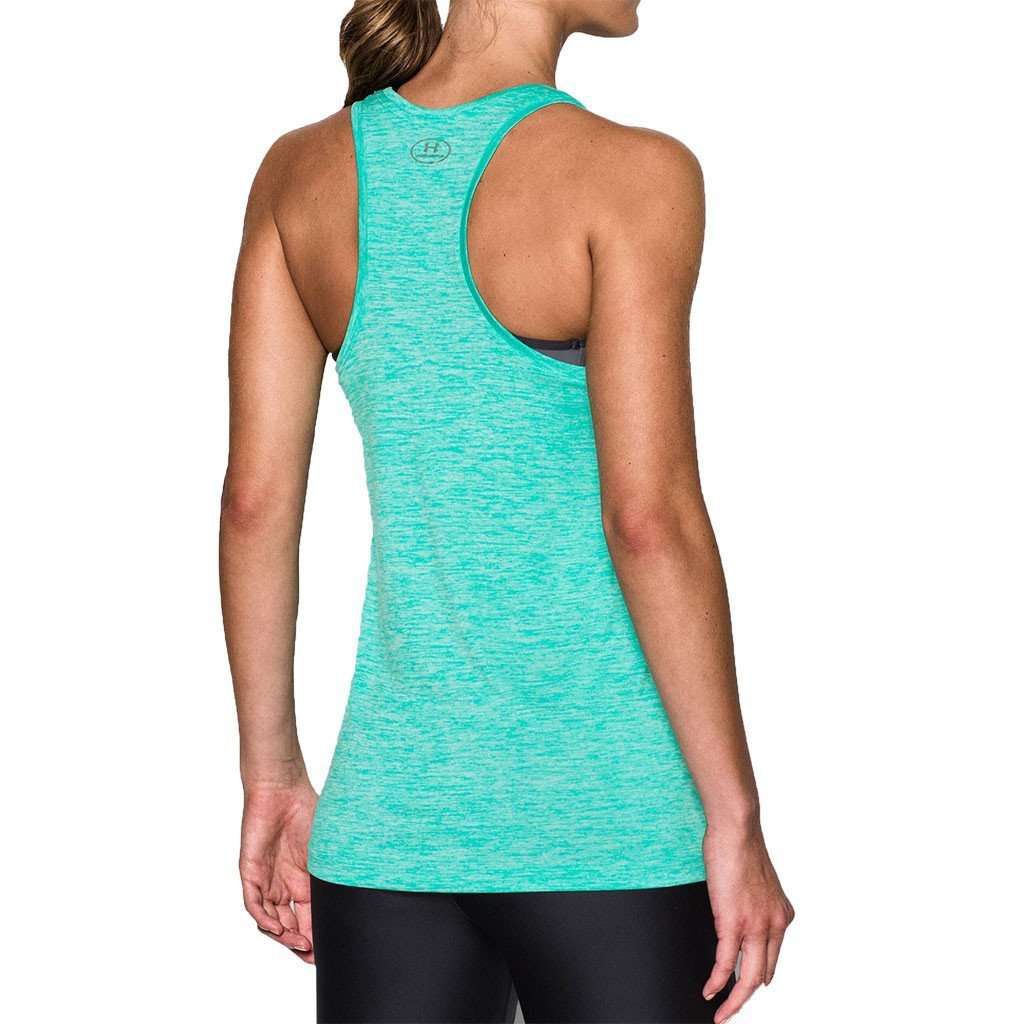 Women's UA Tech™ Twist Tank Top in Absinthe Green by Under Armour - Country Club Prep