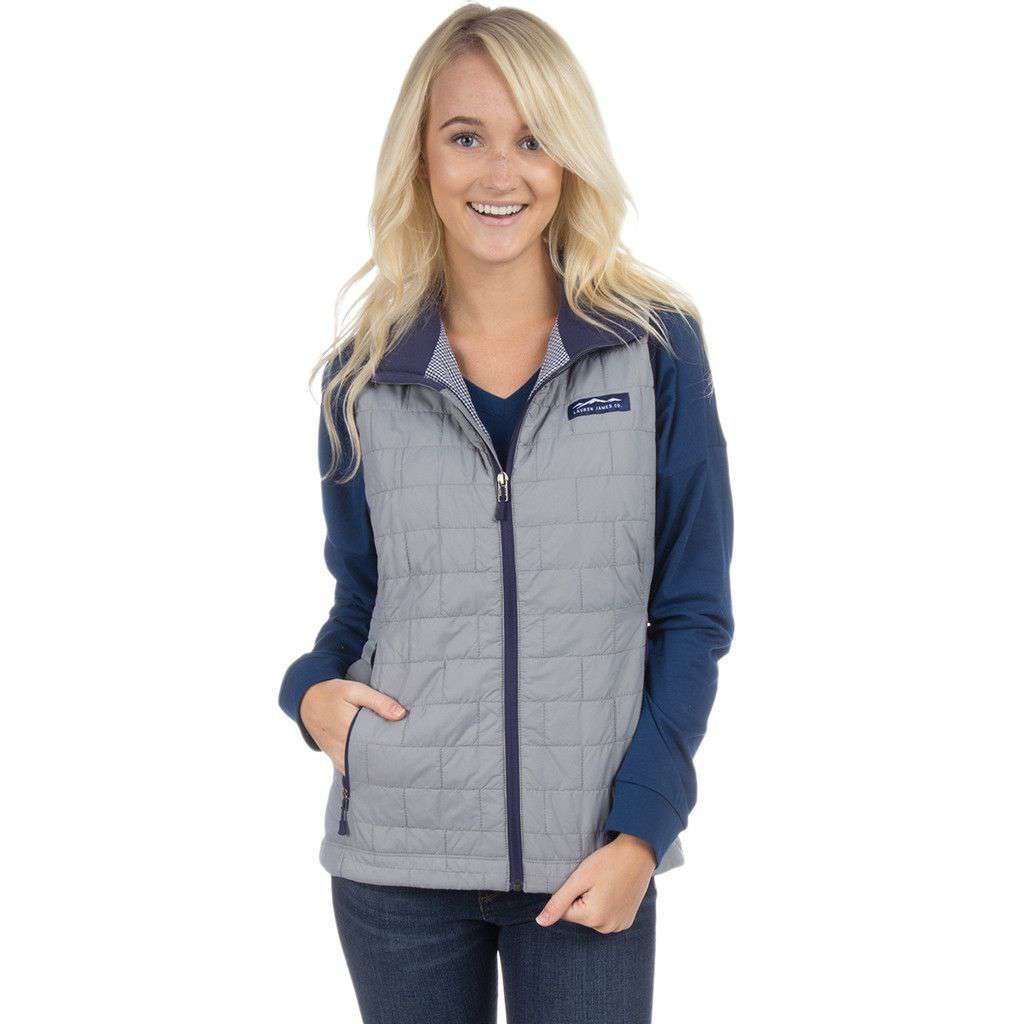 Ellison Vest in Charcoal by Lauren James - Country Club Prep