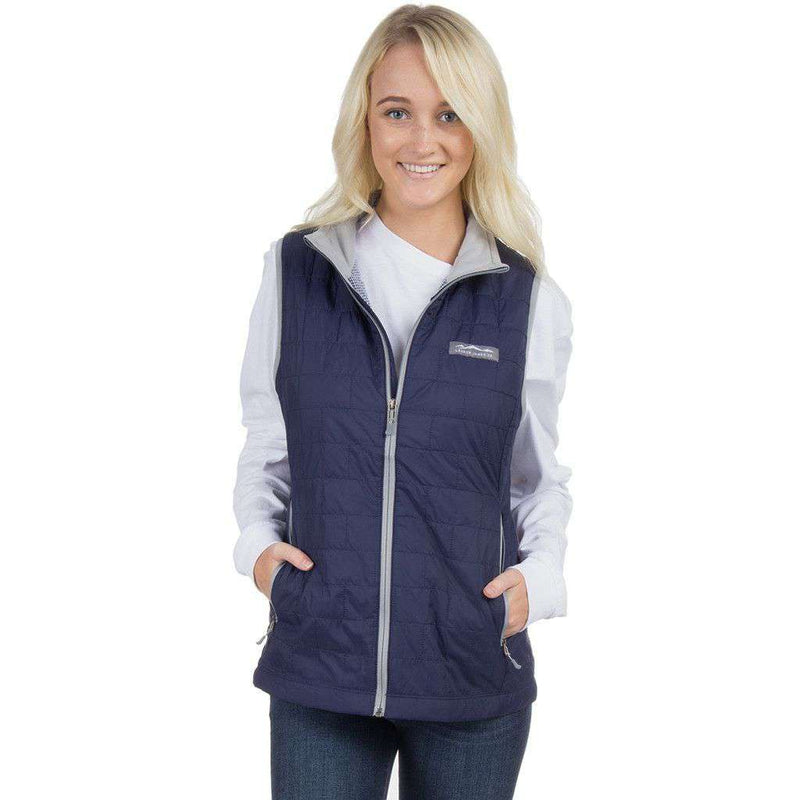 Ellison Vest in Navy by Lauren James - Country Club Prep