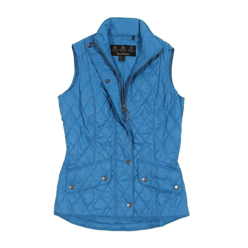 Flyweight Cavalry Quilted Gilet in Beachcomber by Barbour - Country Club Prep