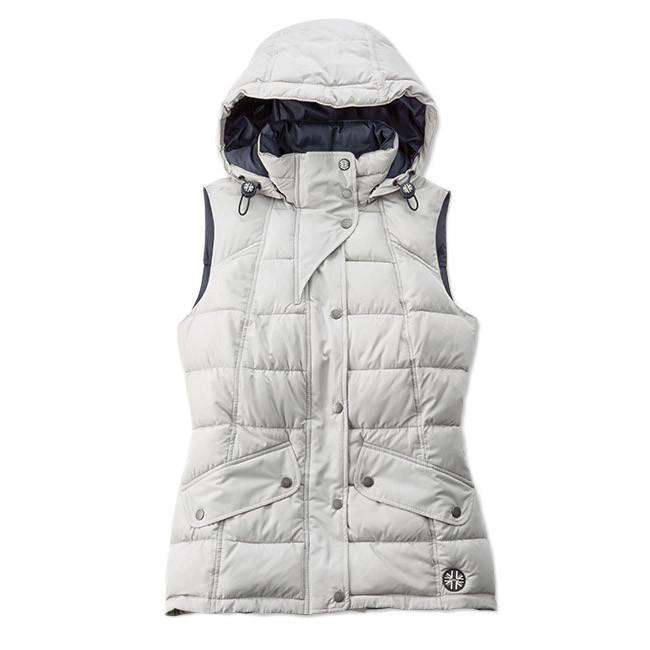 Landry Quilted Gilet in Silver by Barbour - Country Club Prep