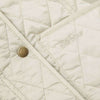 Summer Liddesdale Quilted Gilet in Pearl/Navy by Barbour - Country Club Prep