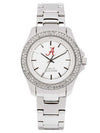 Alabama Crimson Tide Ladies Glitz Sport Bracelet Watch by Jack Mason - Country Club Prep