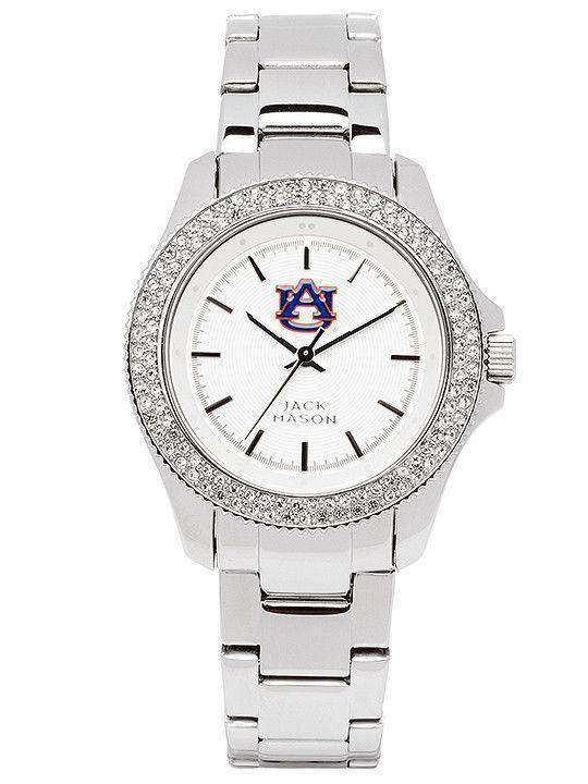 Auburn Tigers Ladies Glitz Sport Bracelet Watch by Jack Mason - Country Club Prep